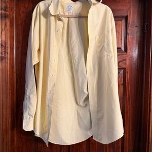 Brooks Brothers Light Yellow Dress Shirt